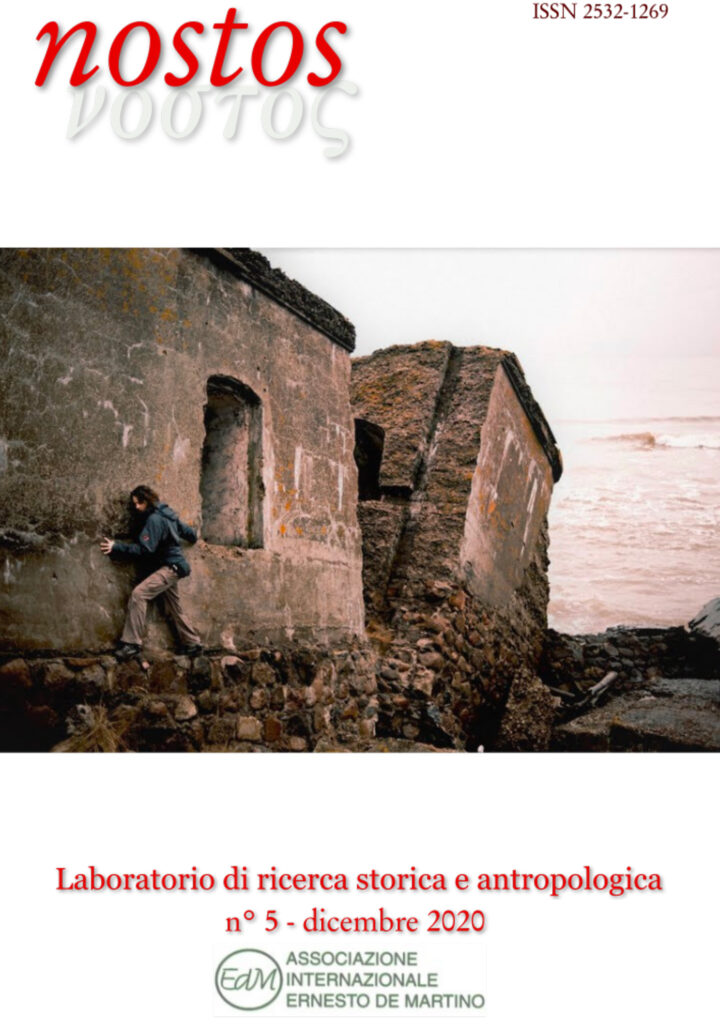 Copertina della rivista Nostos, n. 5, 2020